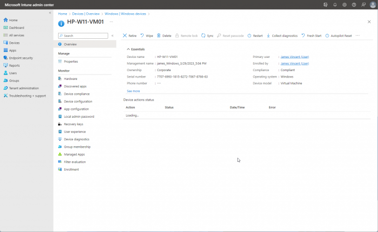 Enable Windows LAPS using Azure AD & Intune – James Vincent