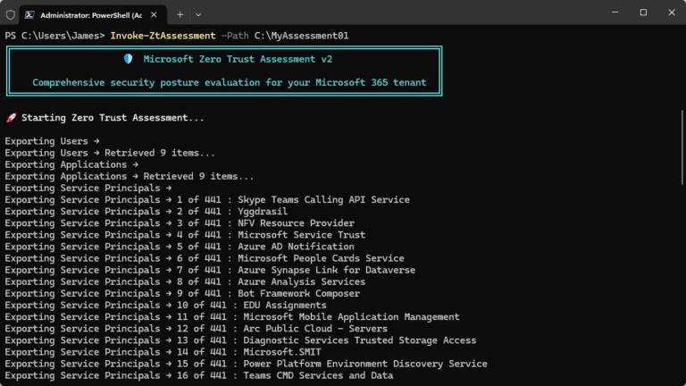 Hands on with Microsoft’s updated Zero Trust Assessment tool – James ...